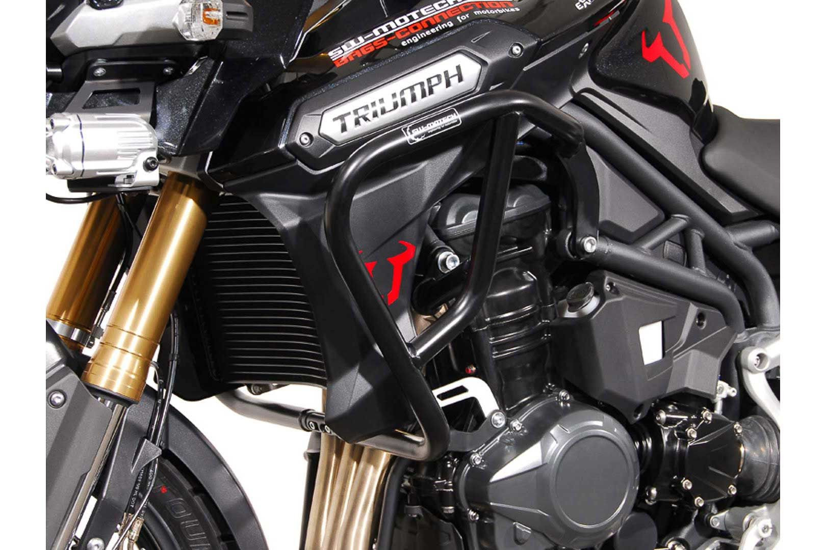 SW-Motech Sturzbügel Schwarz  passt für Triumph Tiger 1200 Explorer(11-15)