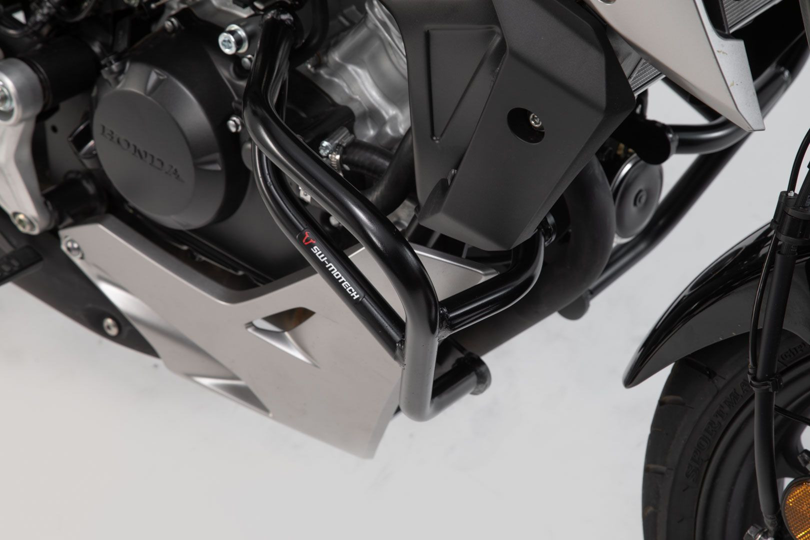 SW-Motech Sturzbügel Schwarz passt für Honda CB125R(17-20)