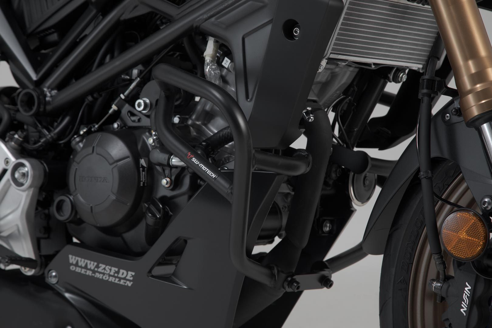 SW-Motech Sturzbügel Schwarz passt für Honda CB125R(20-)