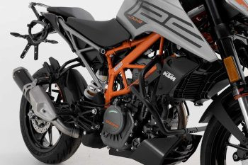SW-Motech Sturzbügel Schwarz passt für KTM Duke 125(21-23)/200(17-)