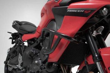 SW-Motech Sturzbügel Schwarz passt für Yamaha Tracer 9/GT(20-)/GT+(22-)