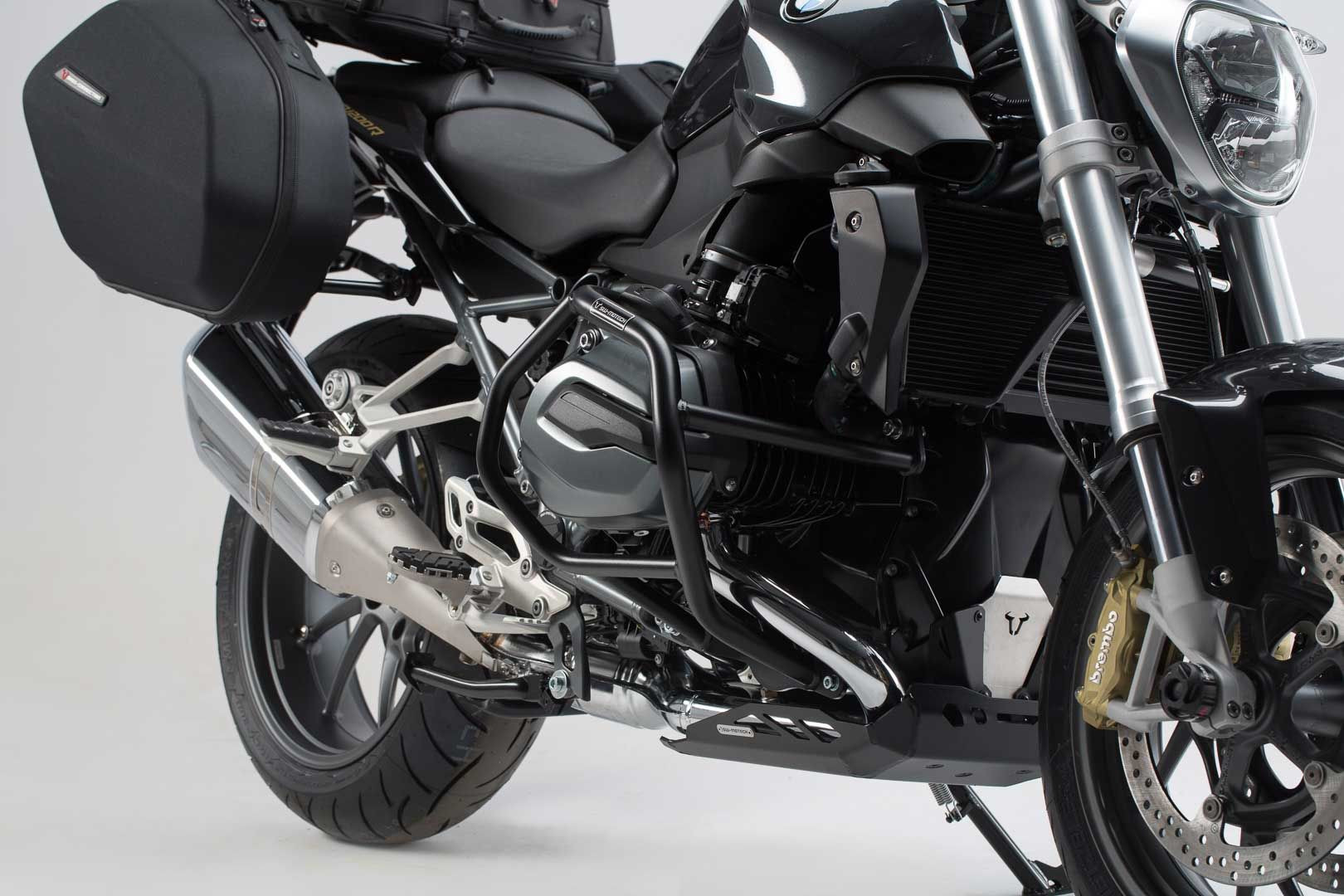 SW-Motech Sturzbügel Schwarz passt für BMW R1200R/R1200RS(14-18)