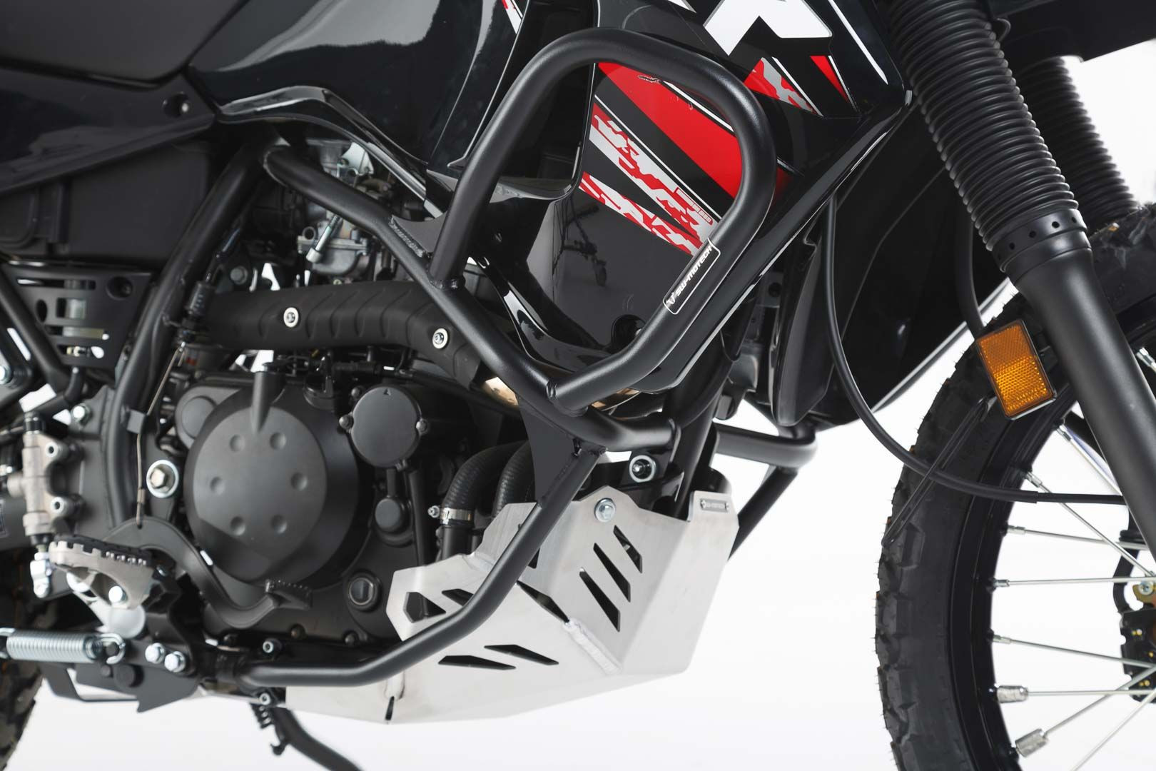 SW-Motech Sturzbügel Schwarz passt für Kawasaki KLR 650(08-18)