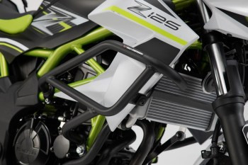 SW-Motech Sturzbügel Schwarz passt für Kawasaki Z125(18-)