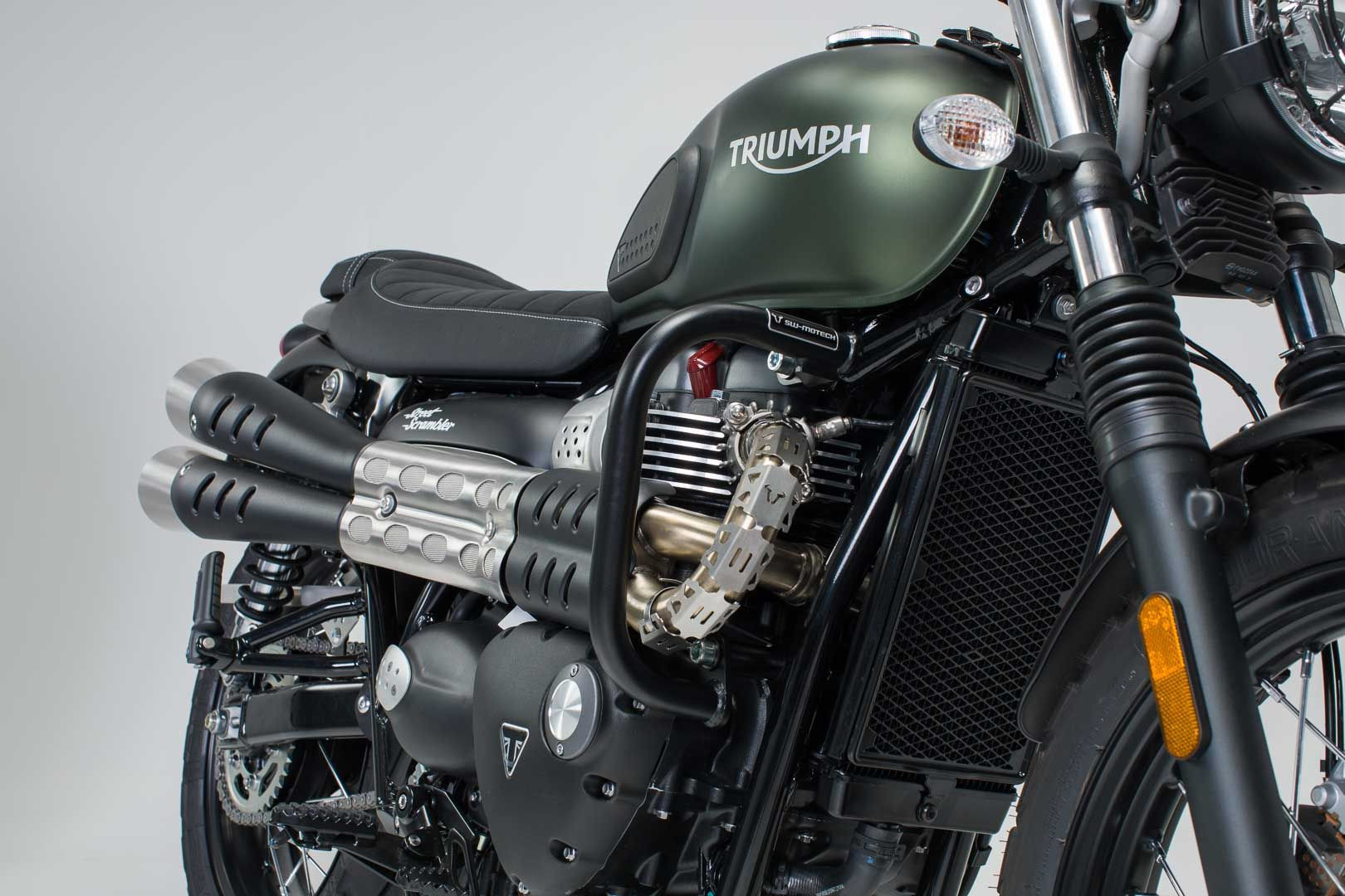 SW-Motech Sturzbügel Schwarz passt für Triumph Street Scrambler,Bonneville Bobber/Speed