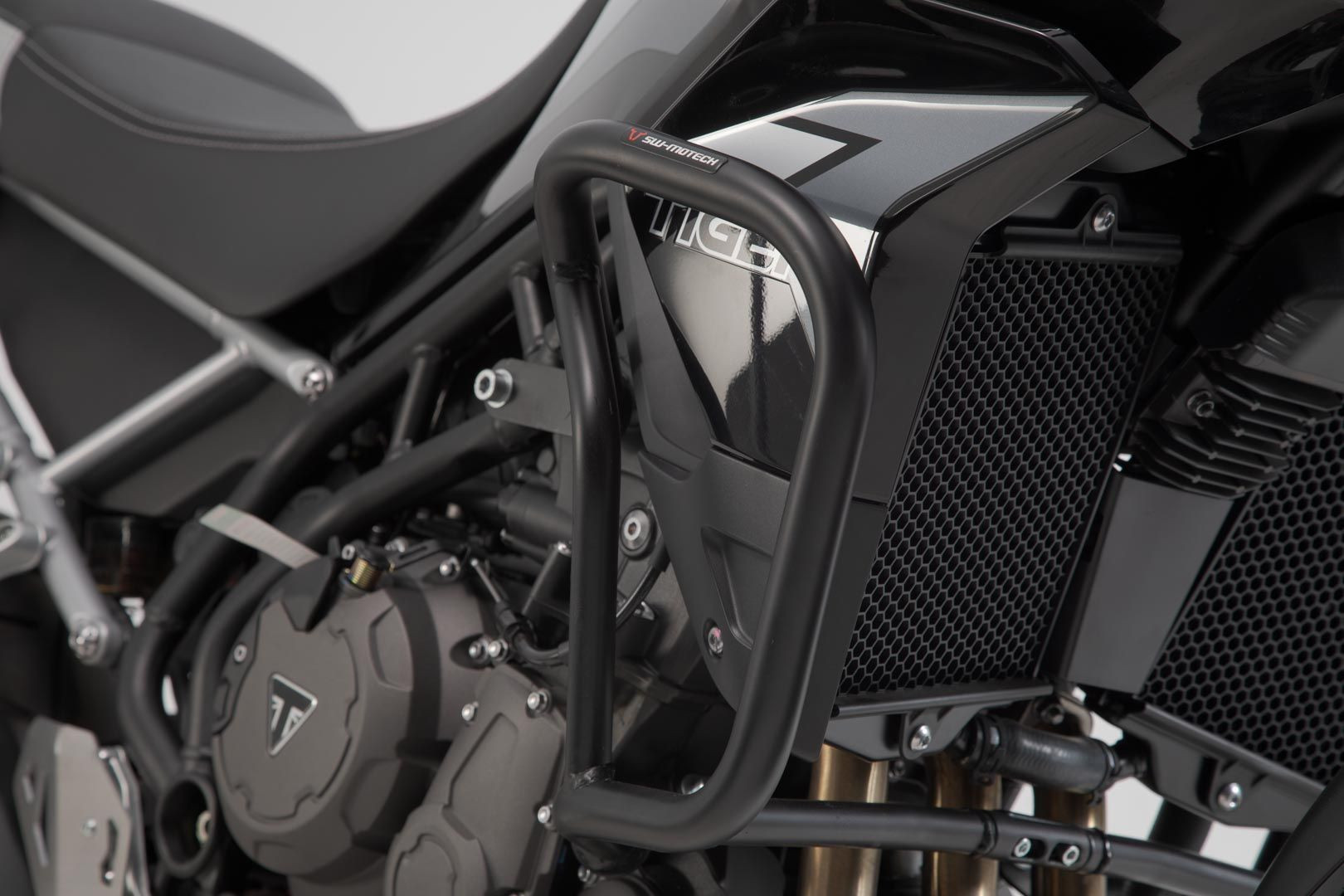 SW-Motech Sturzbügel Schwarz  passt für Triumph Tiger 900/GT/Rally/Pro(19-23)