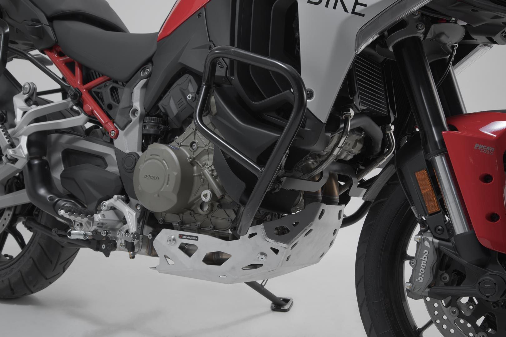 SW-Motech Sturzbügel Schwarz passt für Ducati Multistrada V 4(20-)