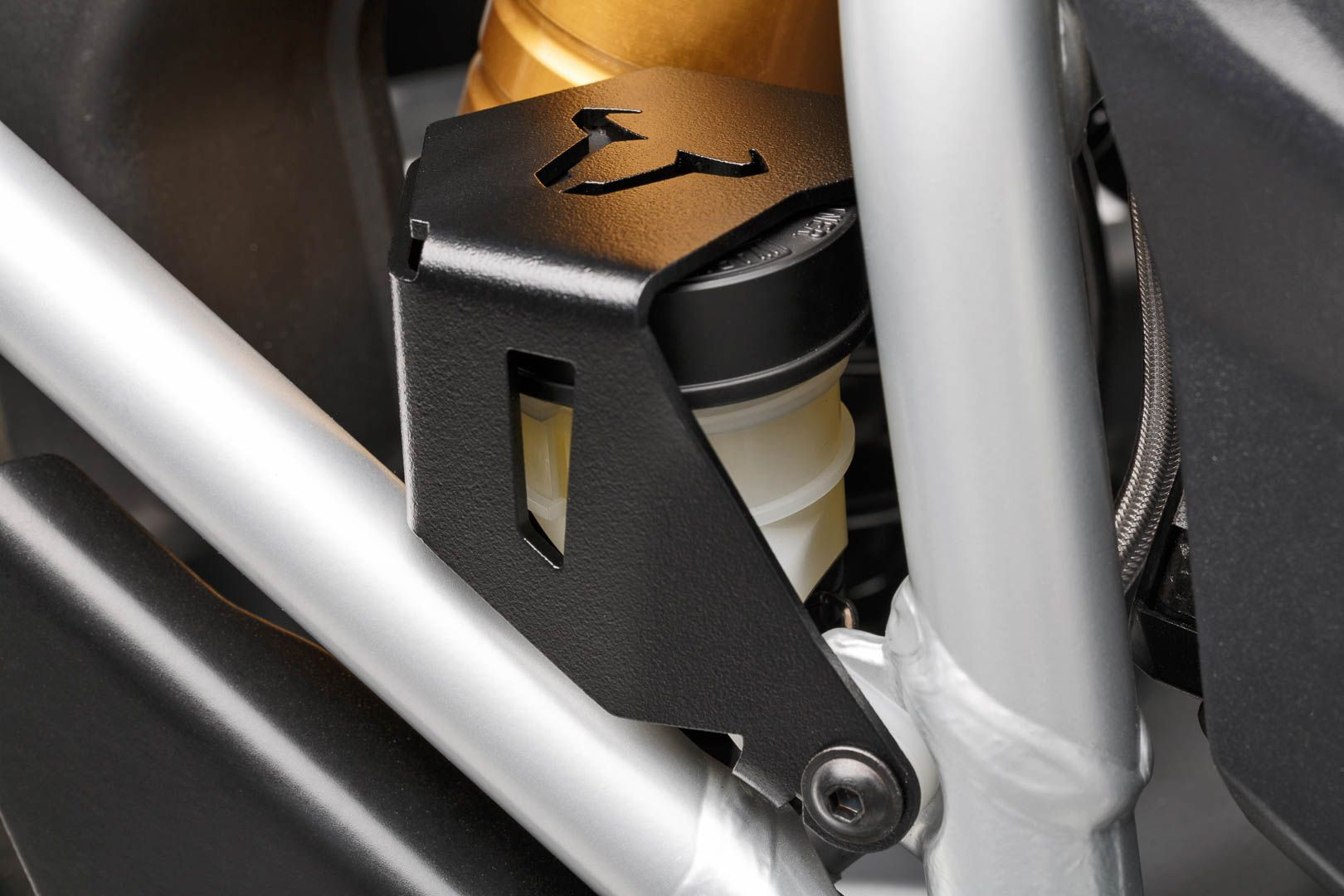 SW-Motech Bremsflüssigkeitsbehälter-Schutz schwarz BMW R1200GS, R1250GS. St.
