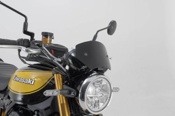 SW-Motech Windschild Schwarz passt für Kawasaki Z900RS(17-)/SE(21-)