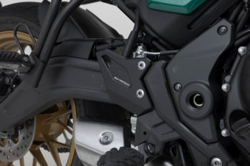 SW-Motech Fersenschutz Schwarz passt für Kawasaki Z650RS(21-)