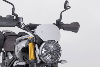 SW-Motech Windschild Silbern passt für Triumph Scrambler 400 X(23-)