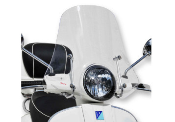 ERMAX Scooterscheibe Sportivo schwarz getönt ABE passt für VESPA GTS 125(23-24)/