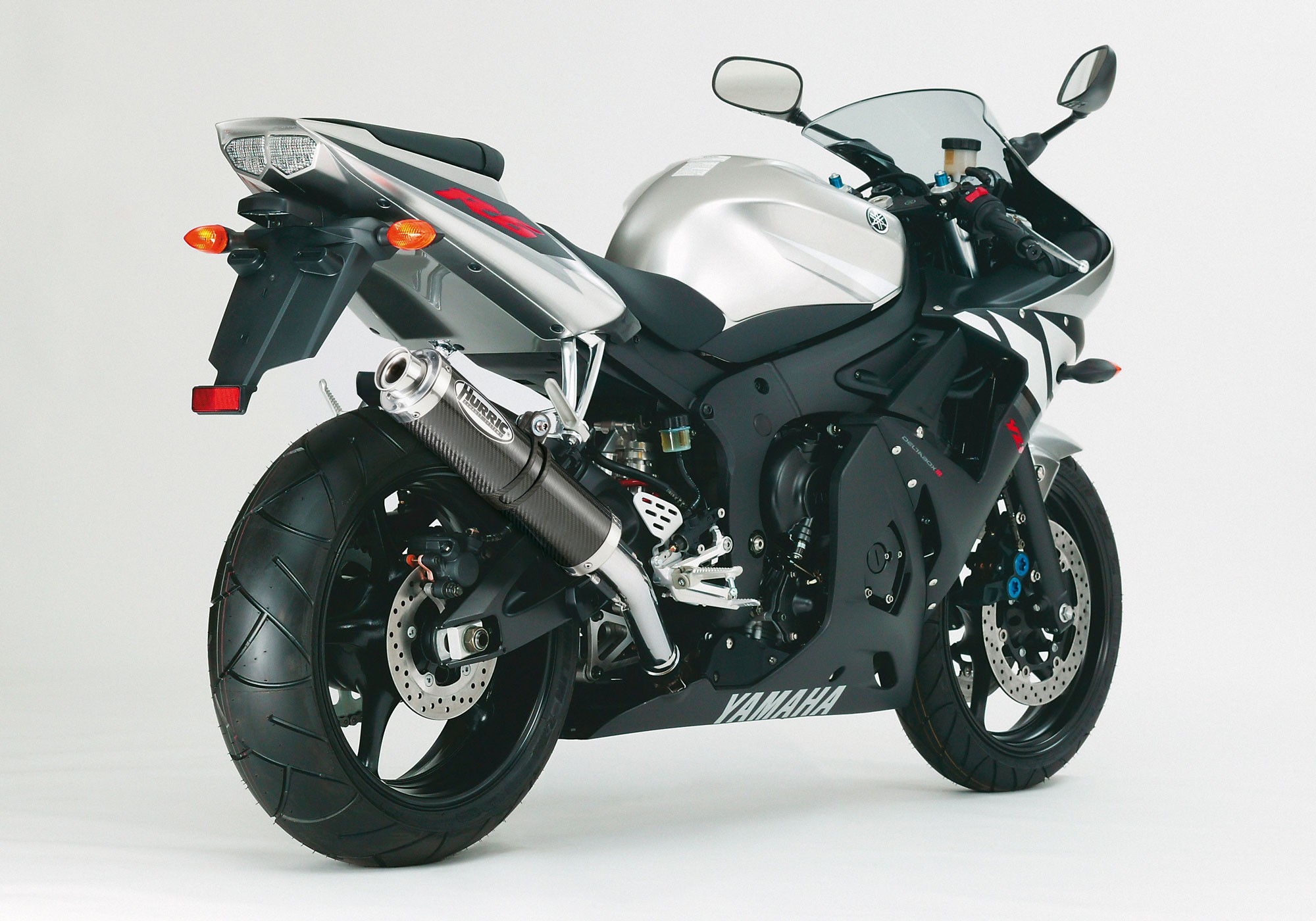 HURRIC Supersport Auspuff Carbon EG-BE passt für Yamaha YZF-R6