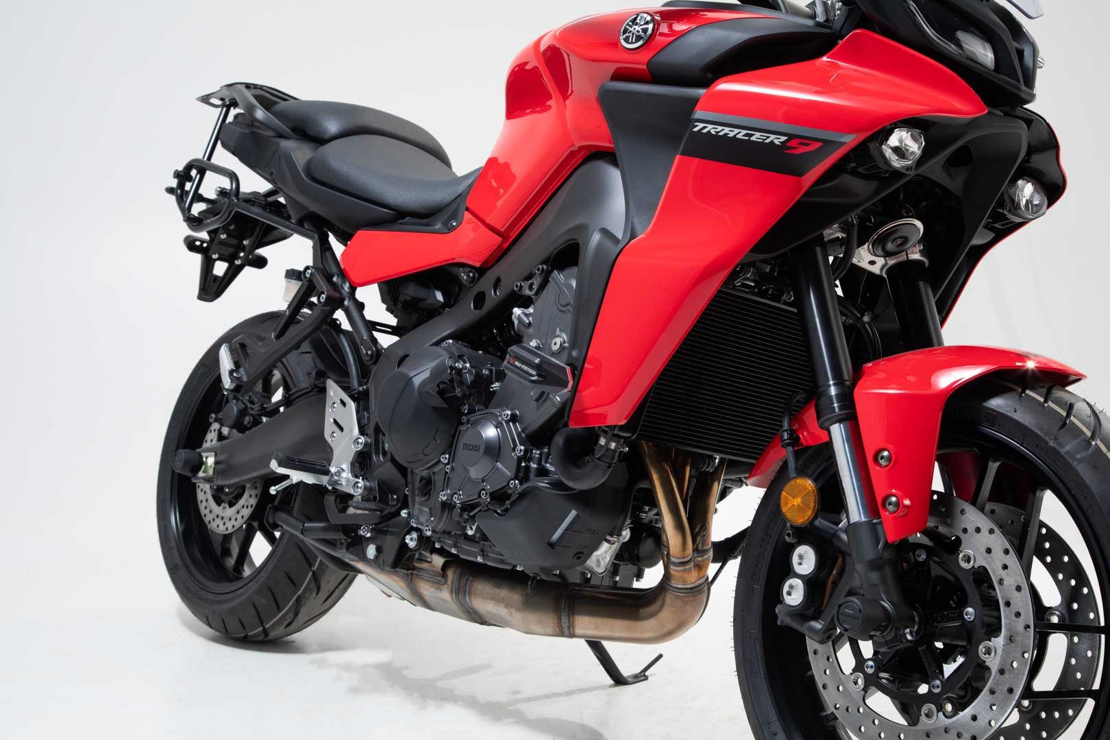 SW-Motech Sturzpad-Kit Schwarz passt für Yamaha Tracer 9(20-)