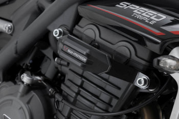 SW-Motech Sturzpad-Kit Schwarz passt für Triumph Speed Triple 1200 RS(21-)