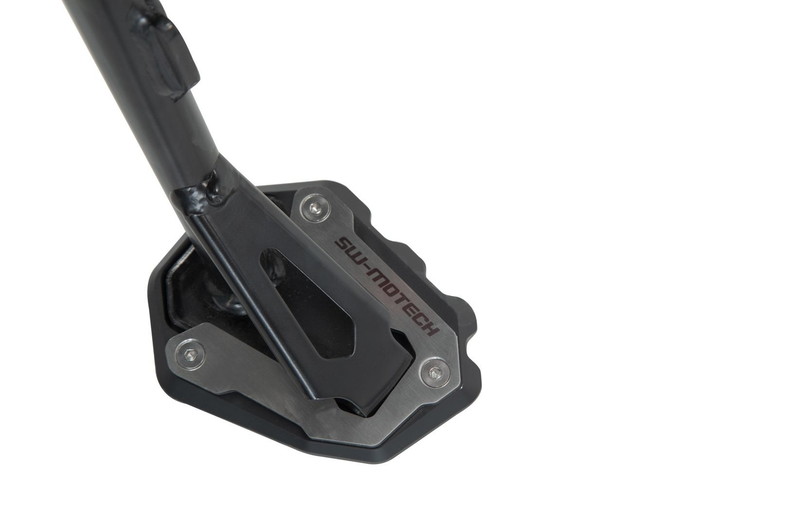 SW-Motech Seitenständerfuß-Verbreiterung Schwarz/Silbern passt für Honda CRF1100L/passt für Honda CRF1100L AS(19-)