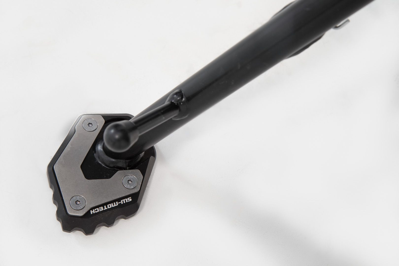 SW-Motech Seitenständerfuß-Verbreiterung Schwarz/Silbern passt für BMW F 750/800 GS(17-)