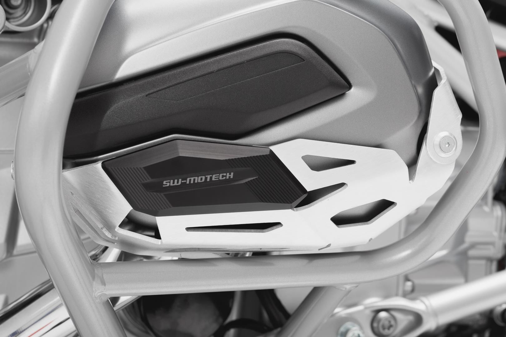 SW-Motech Zylinderschutz Schwarz/silbern BMW R 1200-Modelle. Satz