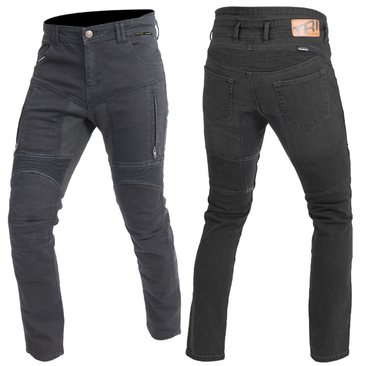 Trilobite Jeans Parado Monolayer Herren schwarz, Slim Fit - Größe W30_30-46_30