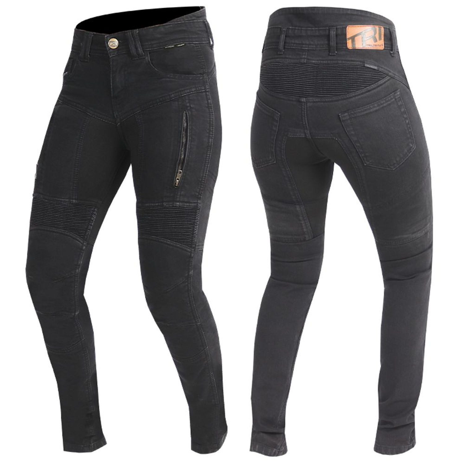 Trilobite Jeans Parado Monolayer Damen schwarz, Slim Fit - Größe W26_32-36_32