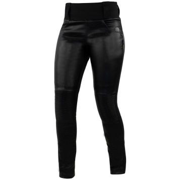 Trilobite Leder Leggings Damen schwarz, Skinny-Fit - Größe W26_32-38_32