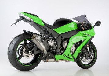 SHARK SRC 4 Auspuffanlage Carbon EG-BE passt für KAWASAKI ZX-10R(21-24)/ZX-10RR(21-24)