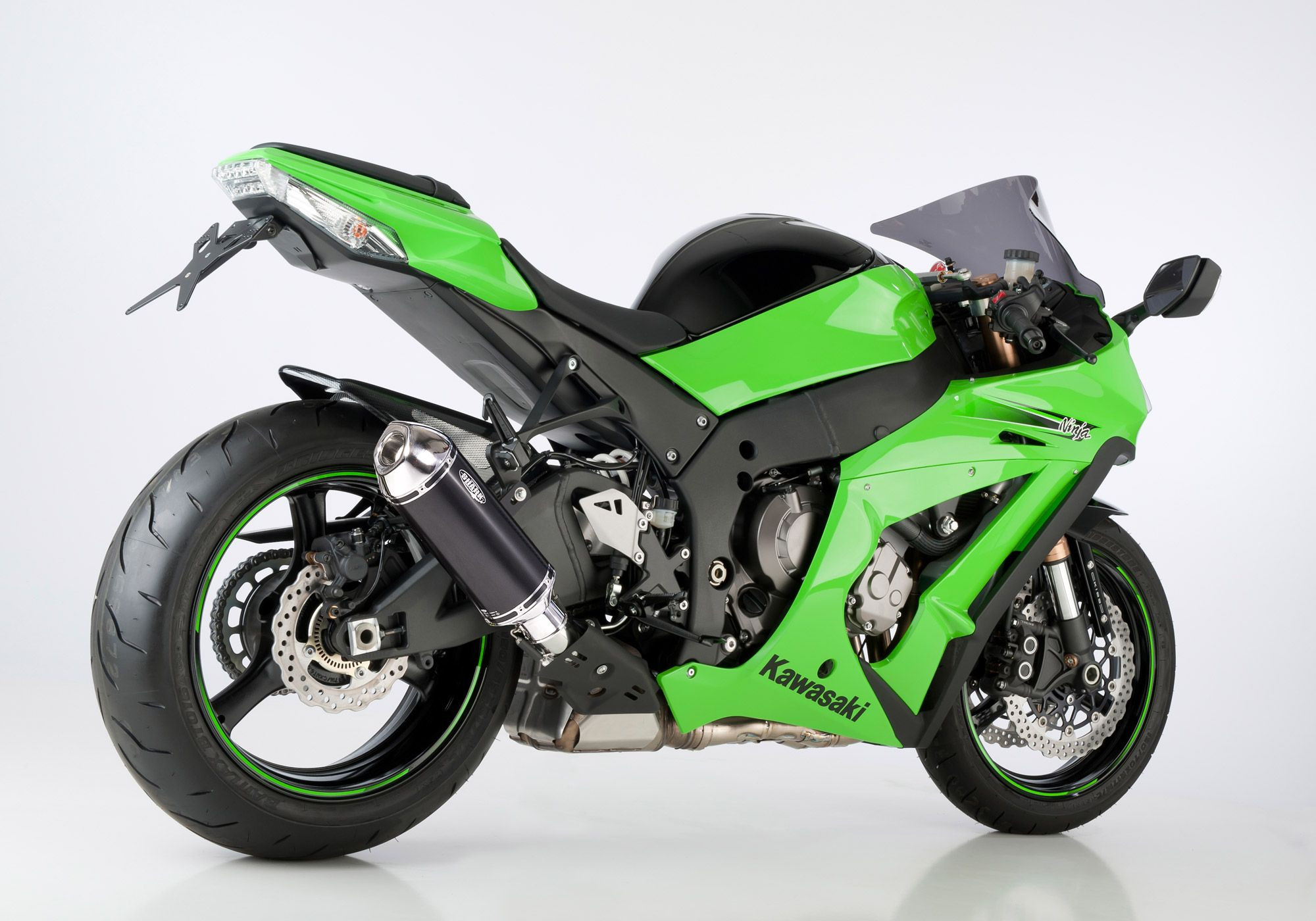 SHARK DSX-5 Auspuff Short schwarz EG-BE passt für Kawasaki ZX-10R