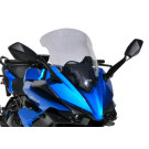 ERMAX Windschutzscheibe grau getönt (durchsichtig) ABE passt für SUZUKI GSX-S 10