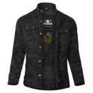 Bores Motorradshirt Military-Jack Damen - PREMIUM - Army Camouflage 