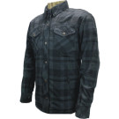 Bores Lumberjack Motorradhemd Herren - BASIC  - BorteXX Aramid - schwarz/dunkelgrau