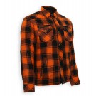 Bores Lumberjack -  Motorrad Hemd Herren - BorteXX Aramid - orange-schwarz
