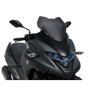 ERMAX Scooterscheibe Sport schwarz getönt ABE passt für YAMAHA Tricity 300(20-24
