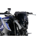 ERMAX Naked-Bike-Scheibe schwarz getönt (durchsichtig) ABE passt für YAMAHA MT-0