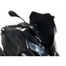 V*ERMAX Scooterscheibe Sport schwarz getönt ABE passt für PIAGGIO MP3 400 Exclus
