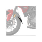 V*BODYSTYLE Kotflügelverlängerung vorne schwarz-matt passt für TRIUMPH Tiger 900