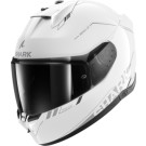 SHARK Integralhelm SKWAL i3 BLANK SP ECE 22.06 Gr. XS-2XL White Silver Anthracite