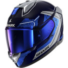 SHARK Integralhelm SKWAL i3 RHAD   ECE 22.06 Gr. XS-2XL BLUE CHROM SILVER