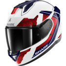 SHARK Integralhelm SKWAL i3 RHAD   ECE 22.06 Gr. XS-2XL WHITE CHROM RED