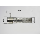 dB-Absorber Racing Ø38 mm Schraube außen/unten (ohne Zulassung) Double Groove 