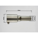 dB-Absorber Standard Ø32 mm Schraube außen/unten SRC 4 Variante 1