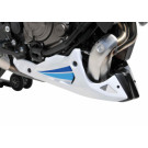 BODYSTYLE Sportsline Bugspoiler weiß/blau Historic White ABE passt für YAMAHA XS