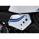 BODYSTYLE Sportsline Seitenteile weiß/blau Historic White/Blue passt für YAMAHA 