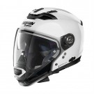 NOLAN Crossover Helm N70-2GT N-Com CLASSIC, metal white 5 Gr: M