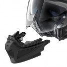 NOLAN Crossover Helm N70-2X N-Com DECURIO, Flat Black/Orange 31 Gr: 2XS-3XL
