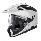 NOLAN Crossover Helm N70-2X N-Com CLASSIC, metal white 5 Gr: XL