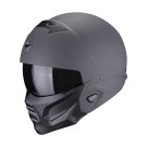 SCORPION Integralhelm EXO-COMBAT III GRAPHITE Dark Grau ECE R22.06