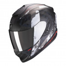 Scorpion Integral Helm EXO-1400 AIR SYLEX Matt Schwarz-Silber Rot XS-2XL