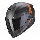 Scorpion Integral Helm EXO-1400 CARBON AIR DRIK Matt Schwarz-Orange XS-2XL