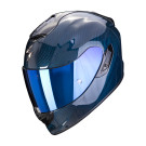 SCORPION Integralhelm EXO-1400 EVO CARBON AIR SOLID Blau ECE R22.06