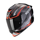 SCORPION Integralhelm EXO - 1400 EVO II AIR ACCORD Grau Rot ECE R22.06